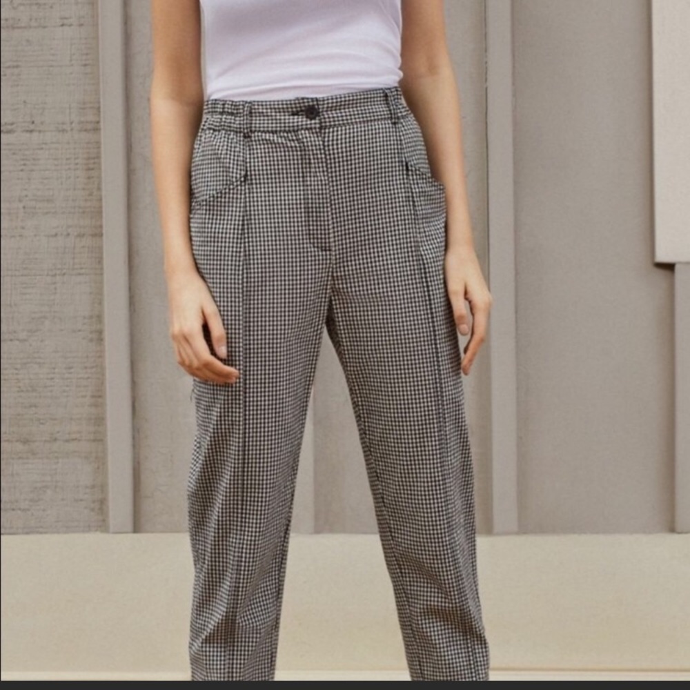 Urban outfitters high waisted plaid pants
